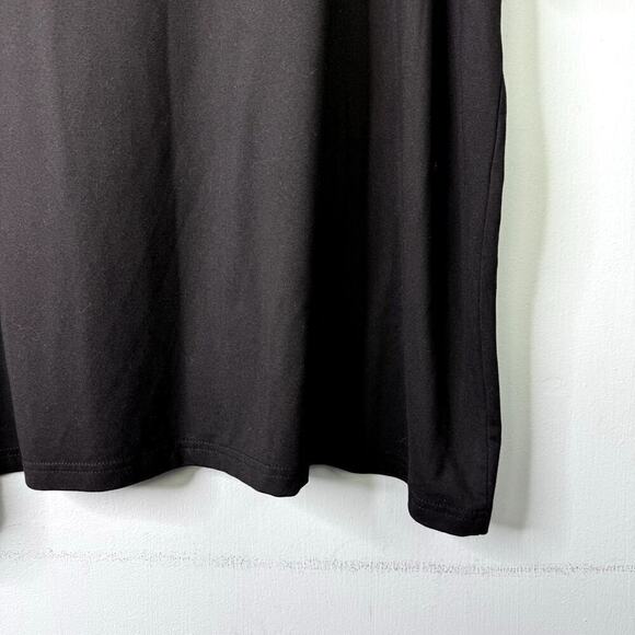 Perout Curve Kittens in Space Graphic Short Sleeve Black T-Shirt Plus Size 3XL - Picture 10 of 10